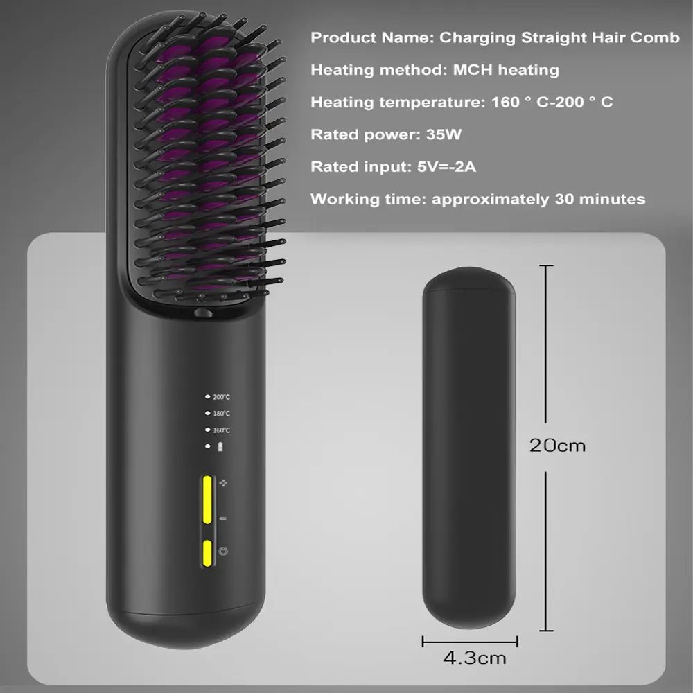 Hot Straightener Comb