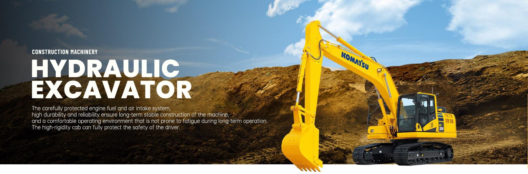 Used Komatsu Excavator PC210