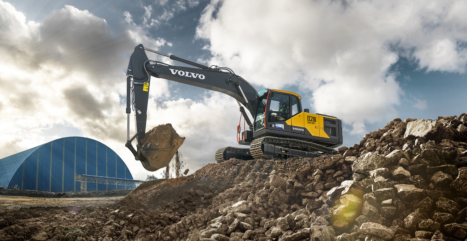 Used Volvo EC210 Excavator