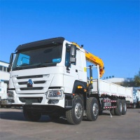 Howo 8x4 Truck Crane