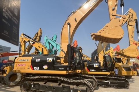 Experience the Powerful CAT 330D Excavator - Low Price in Shanghai