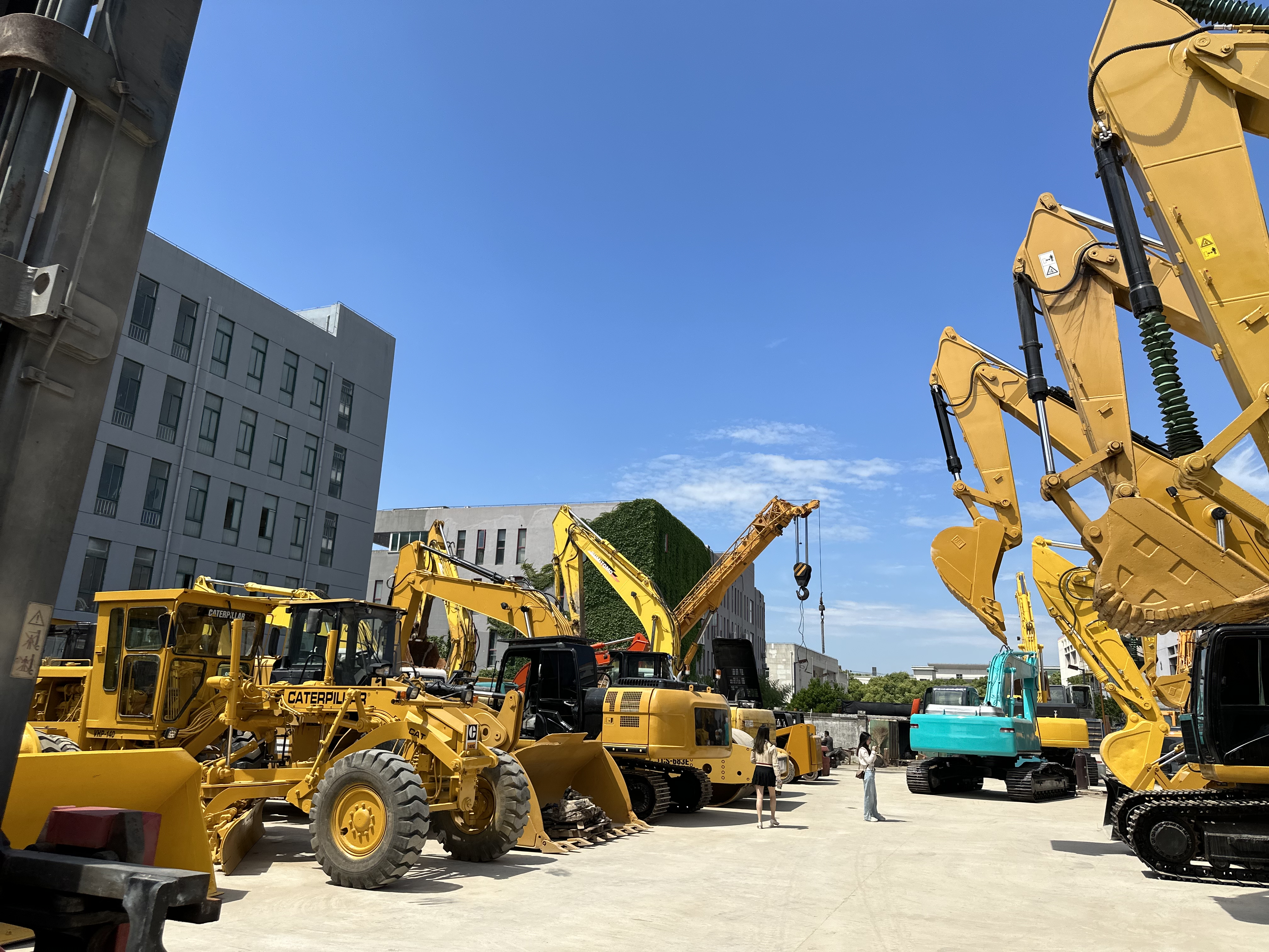 used excavator