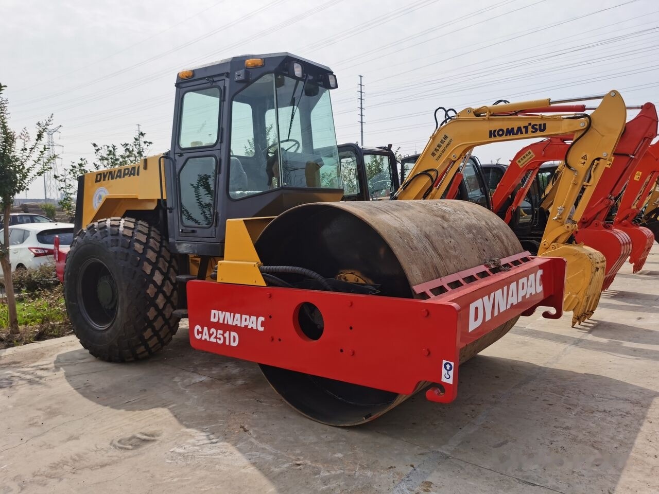 Dynapac CA251D Road Roller Dynapac CA251D Road Roller