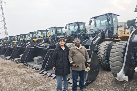 How ZW Group Delivers a Brand New XCMG Wheel Loader Directly from Xuzhou