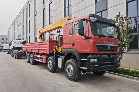 How Howo TX 371hp 8x4 Truck Crane Redefines Modern Material Handling