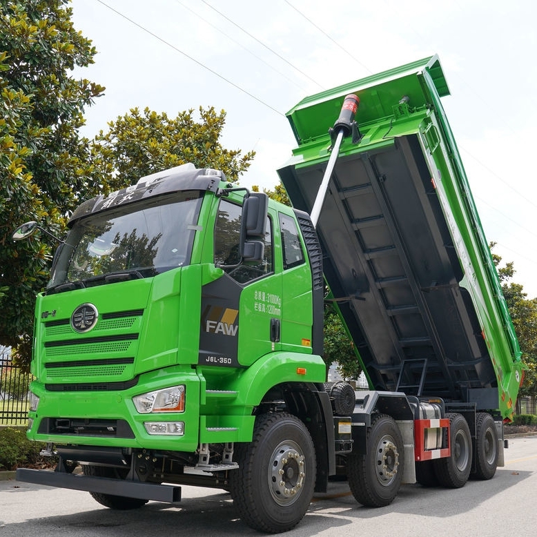 FAW J6L 8x4 350hp Dump Truck