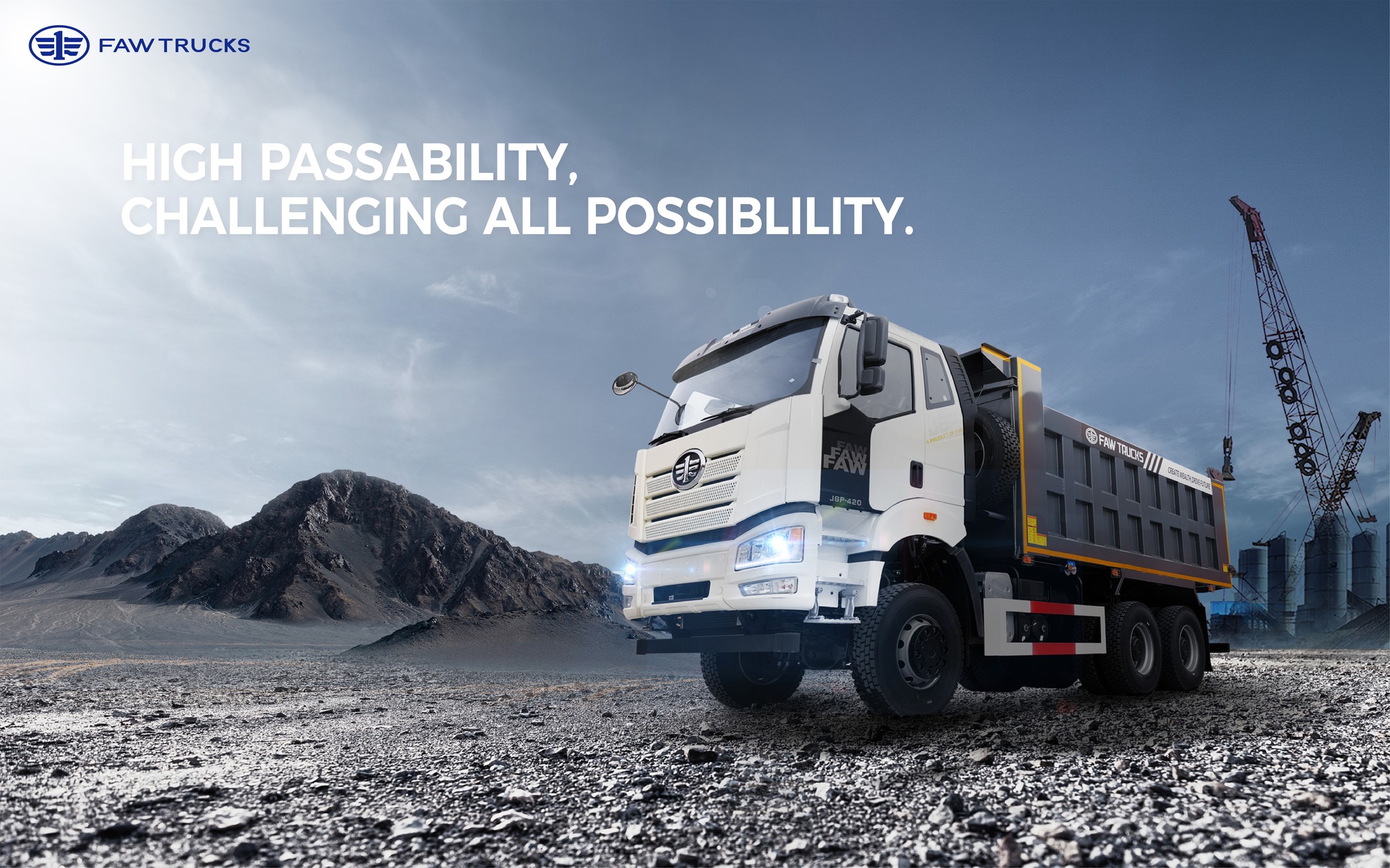 FAW JH6 Dump Truck