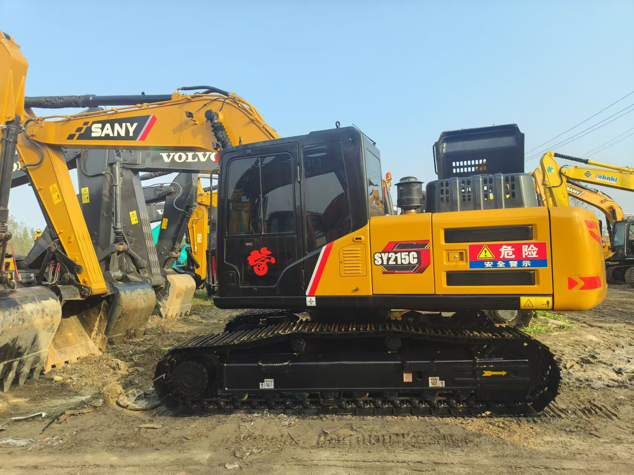 Sany 215 Excavator