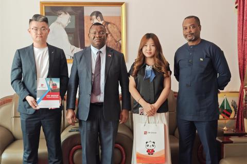 How ZW Group and the Gabon Ambassador Forge New Paths in Machinery Cooperation