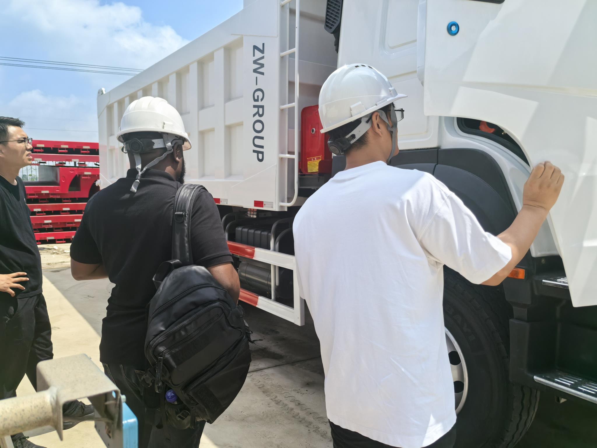 Howo dump truck export