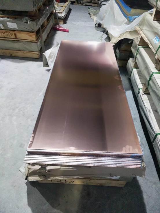Electronic copper plate c12100