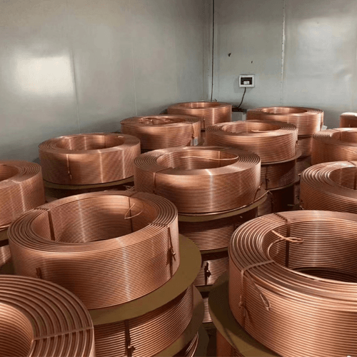 spiral copper tube