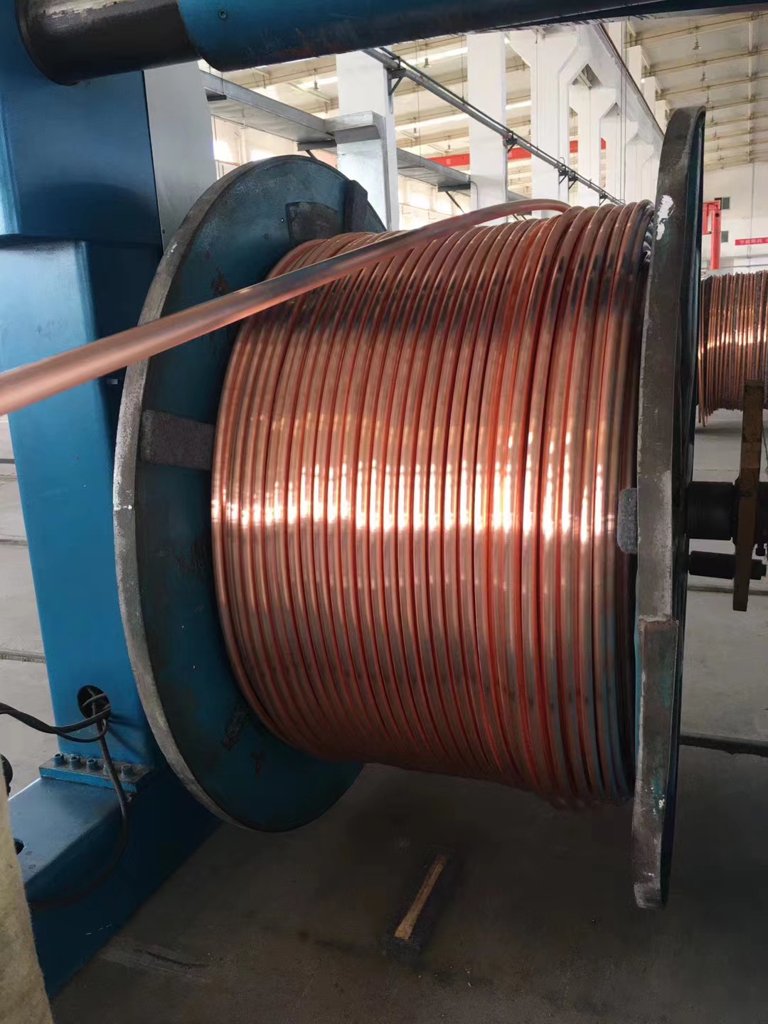 roll of copper tubing