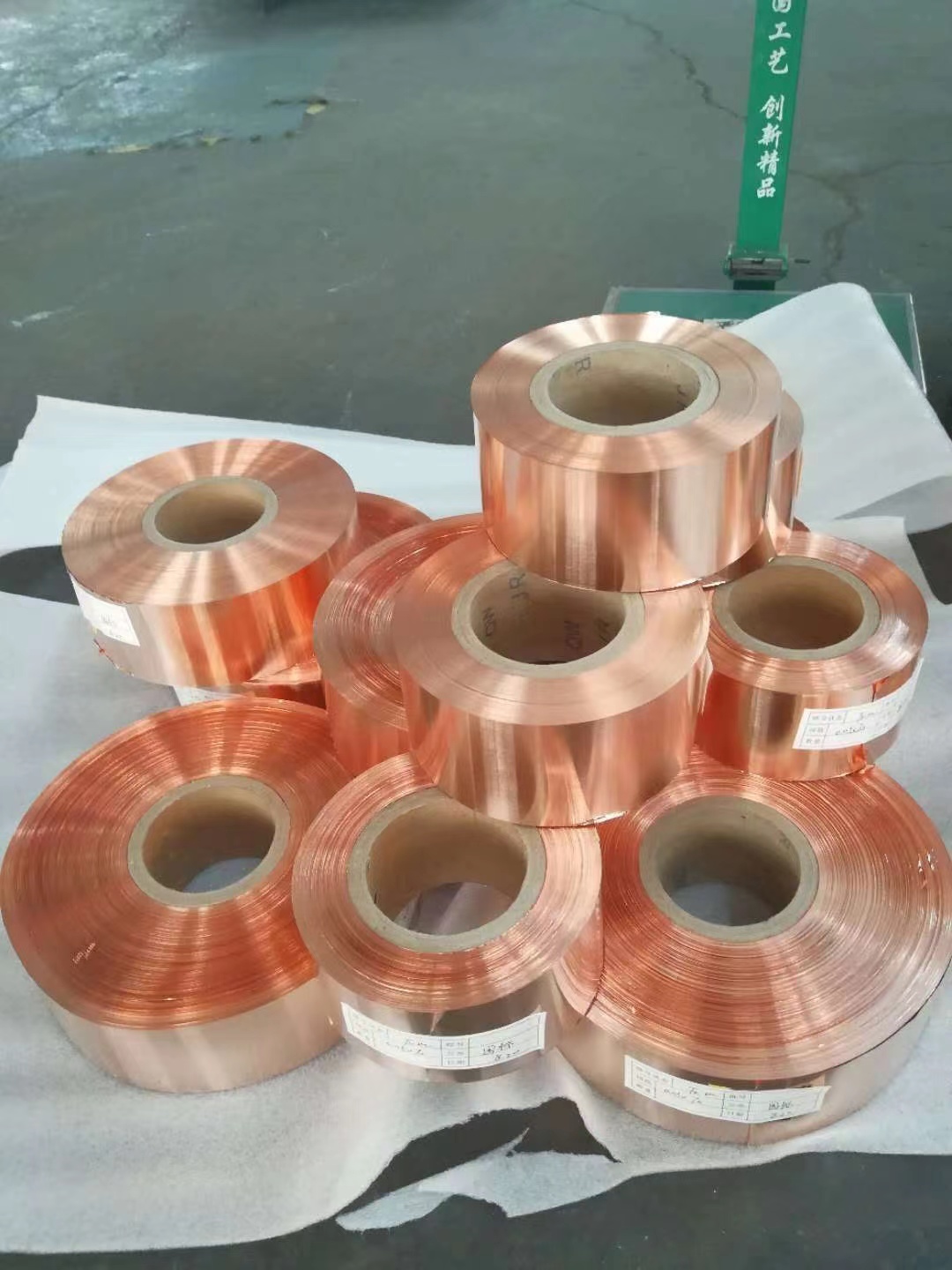 High quality copper strip and copper foil
