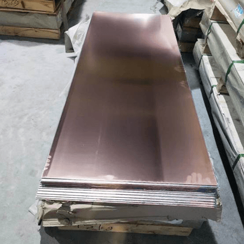 Flat Pure Thin Copper Sheet Roll
