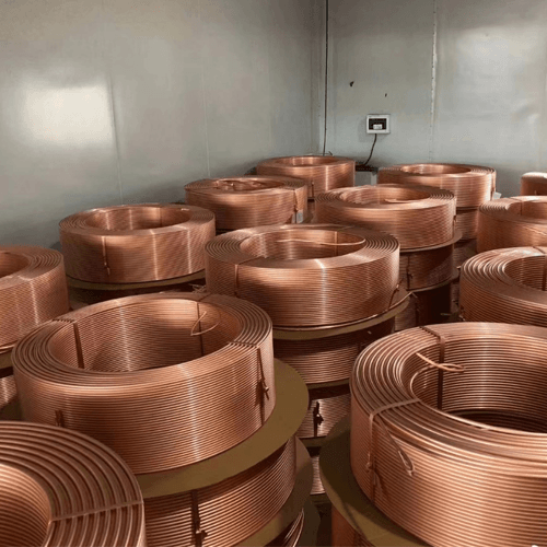 Square Coil Soft Rectangular Copper Tube