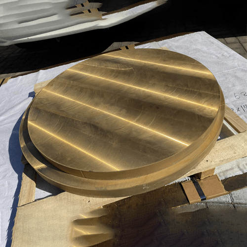 1200mm 1220mm Wide Flat Round Cutting Circular Brass Plate