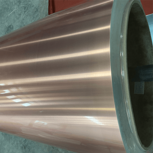 Feuille de bobine d'aluminium et de cuivre