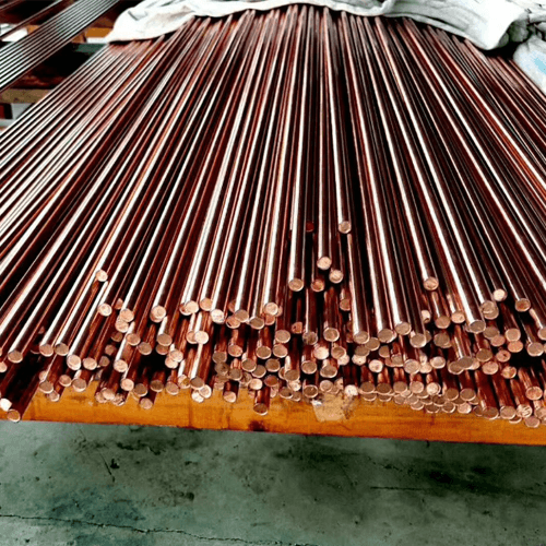 solid copper round rod