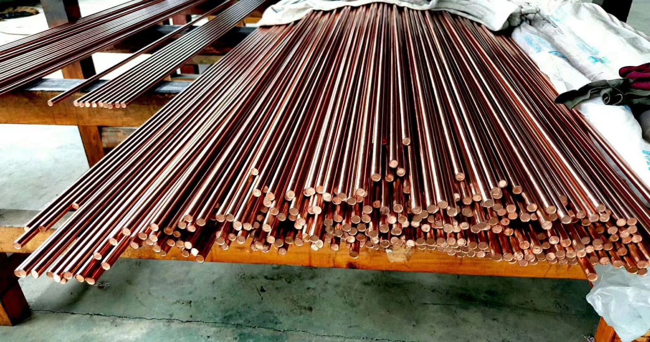 solid copper rod