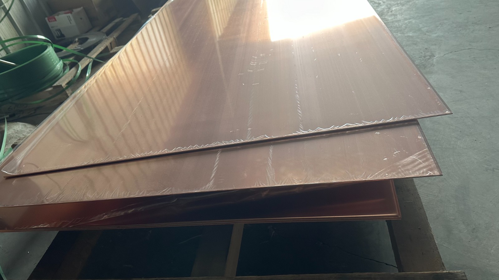 Supply of large copper plates