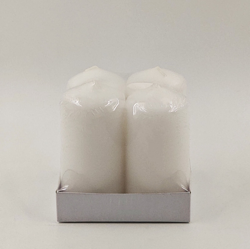 Pressed Pillar Candle