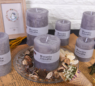 Poured Pillar Candle