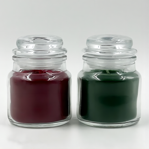 Bougie parfumée en pot de verre