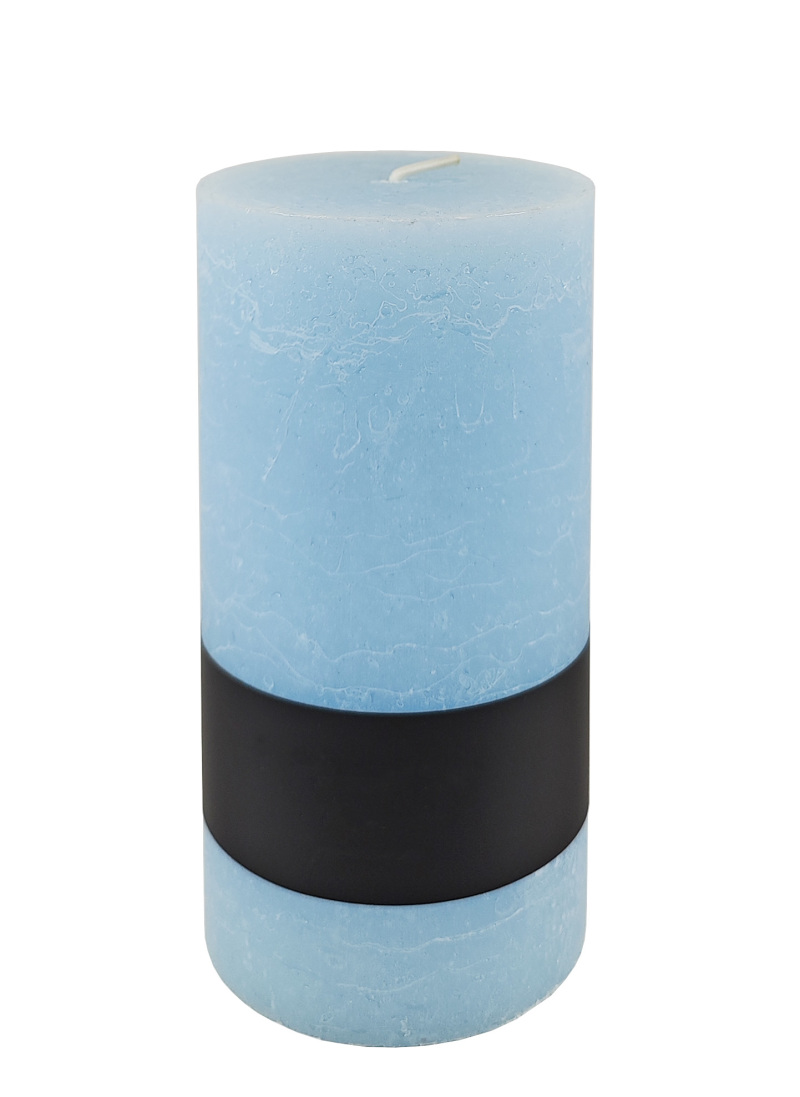 Bougie pilier coulée