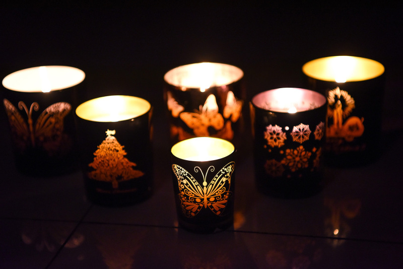 Scented Glass Jar Candle