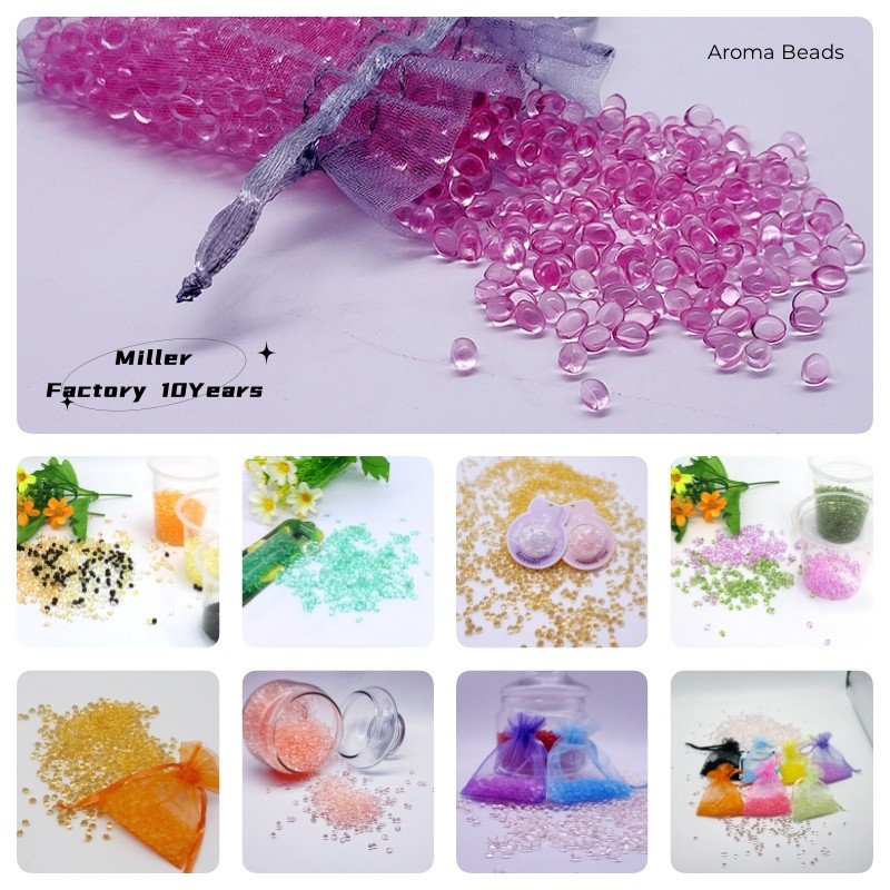 unscented beads with color