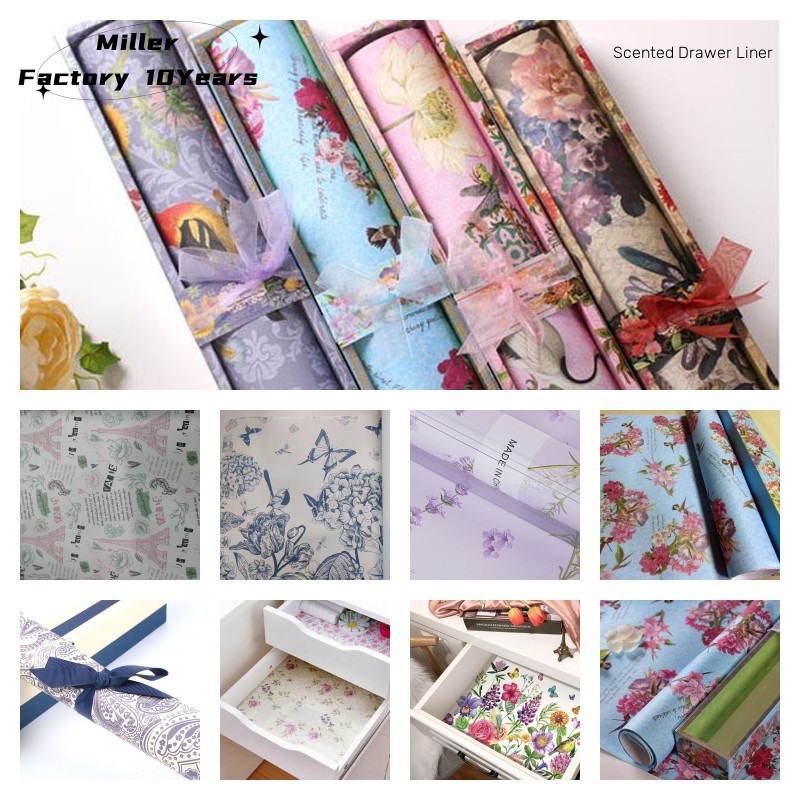 Lavender Drawer Liners for Dresser Scented