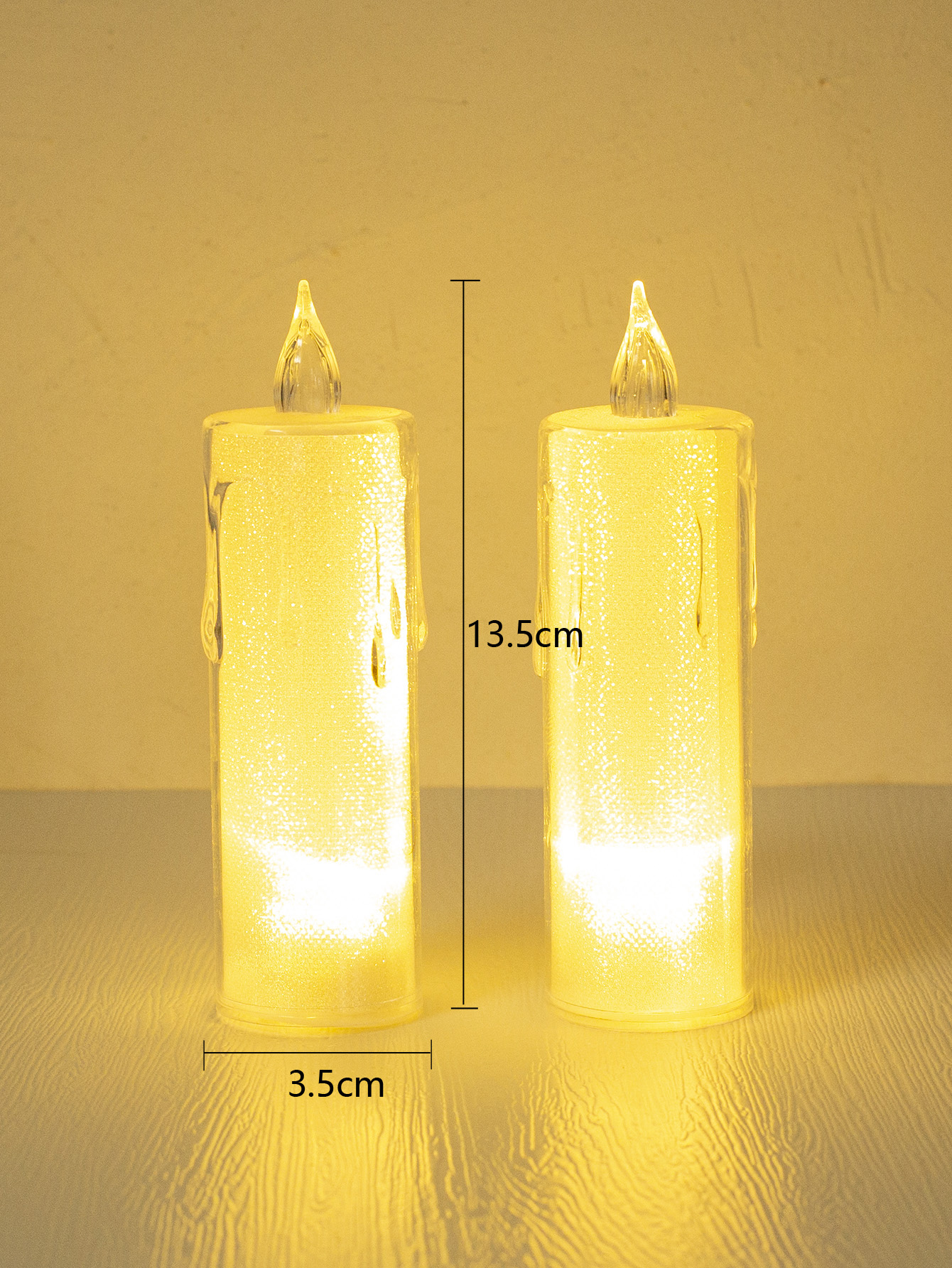 Acrylic led candles