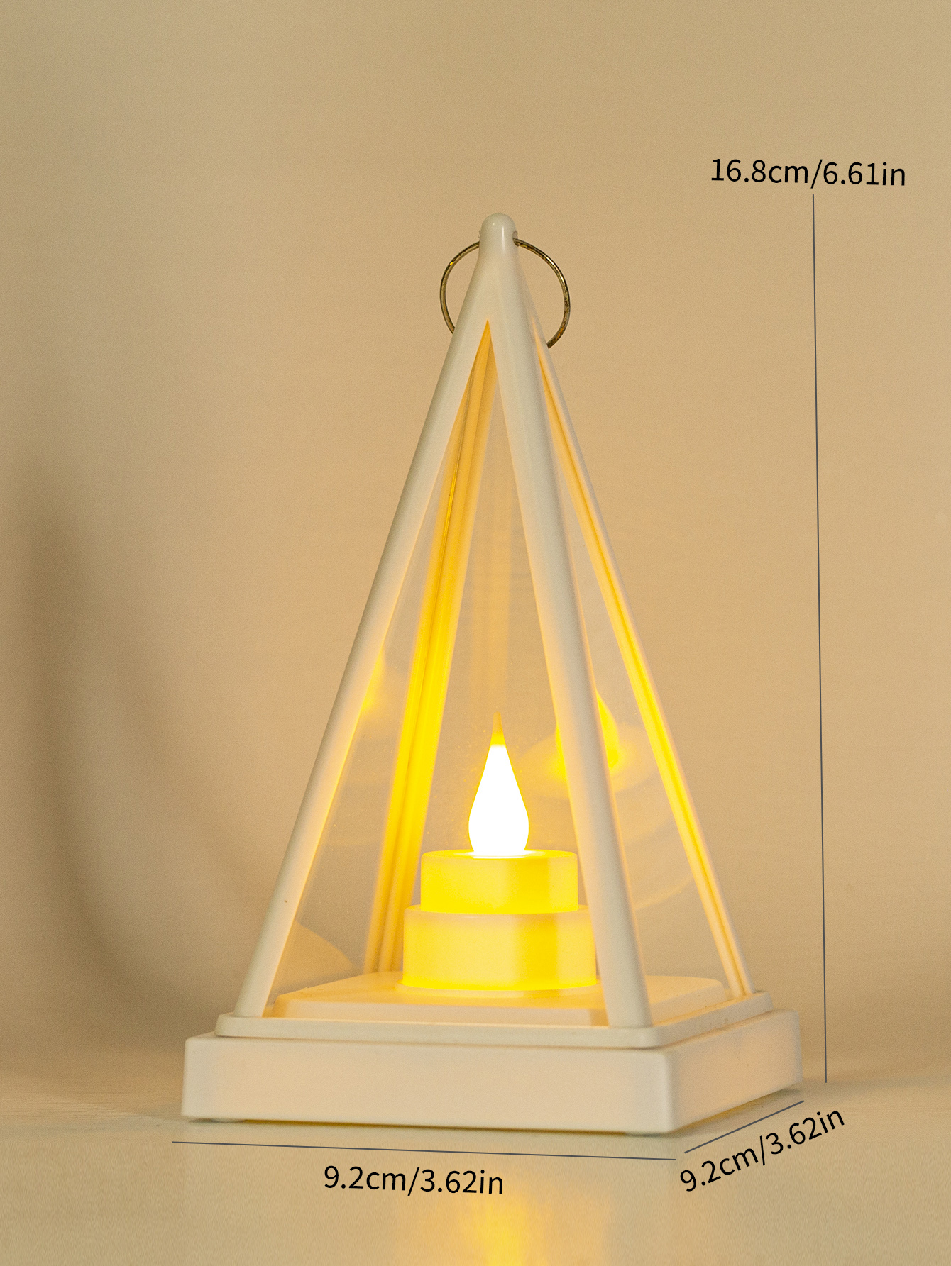 Triangle wind lamp