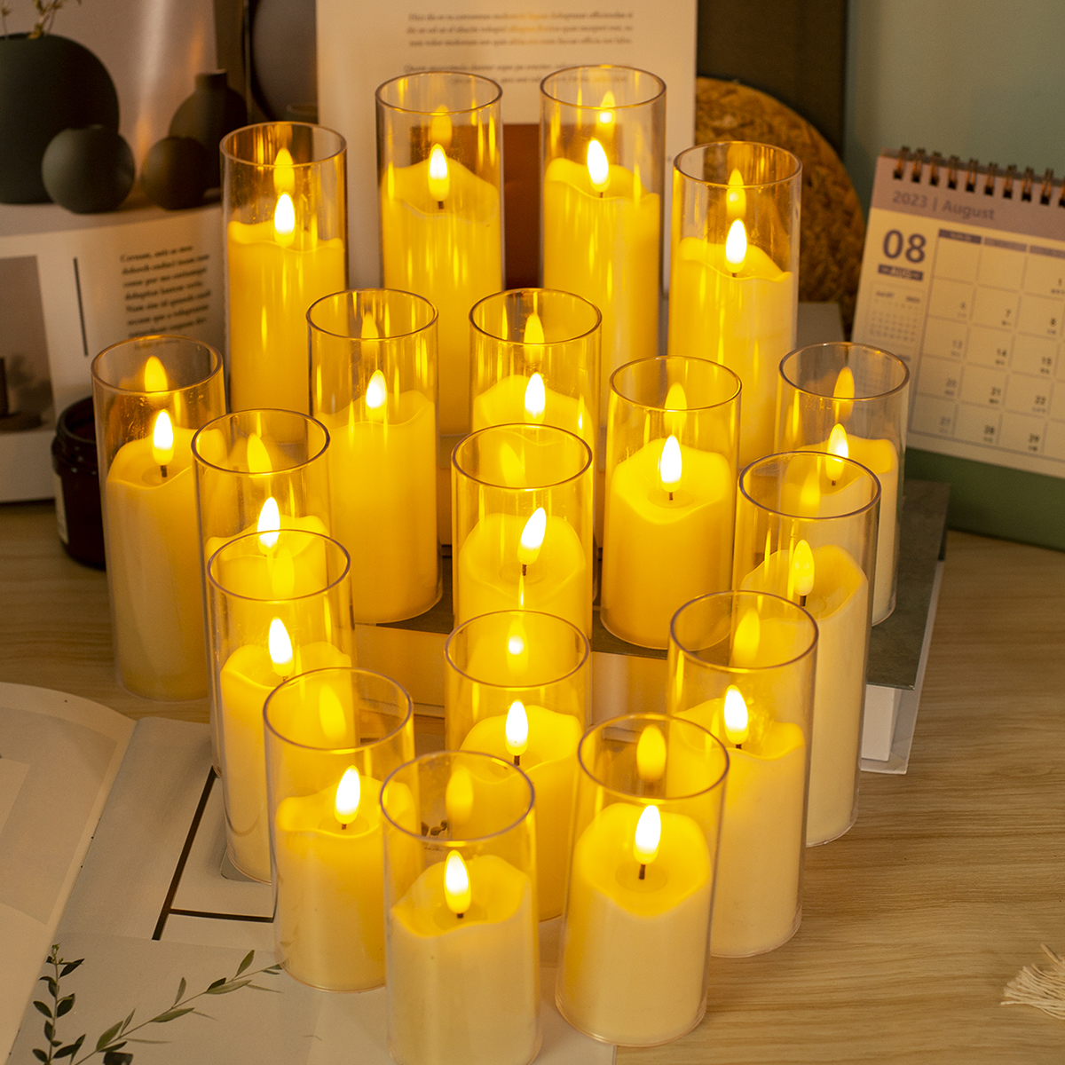 Acrylic Led Candles