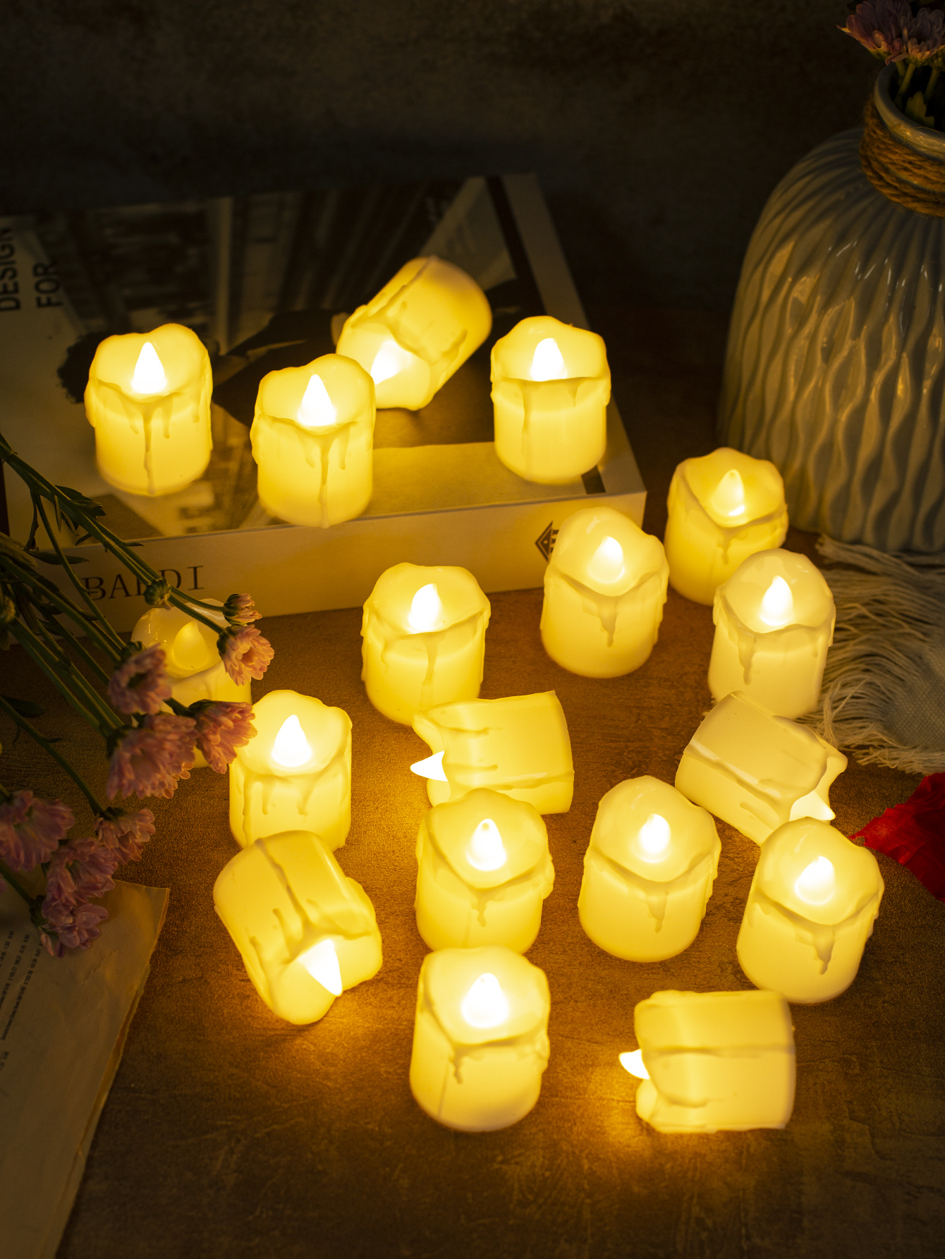 flameless tea lights