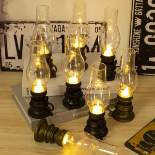 Plastics Coal oil lamp and wind lamp Window Candles