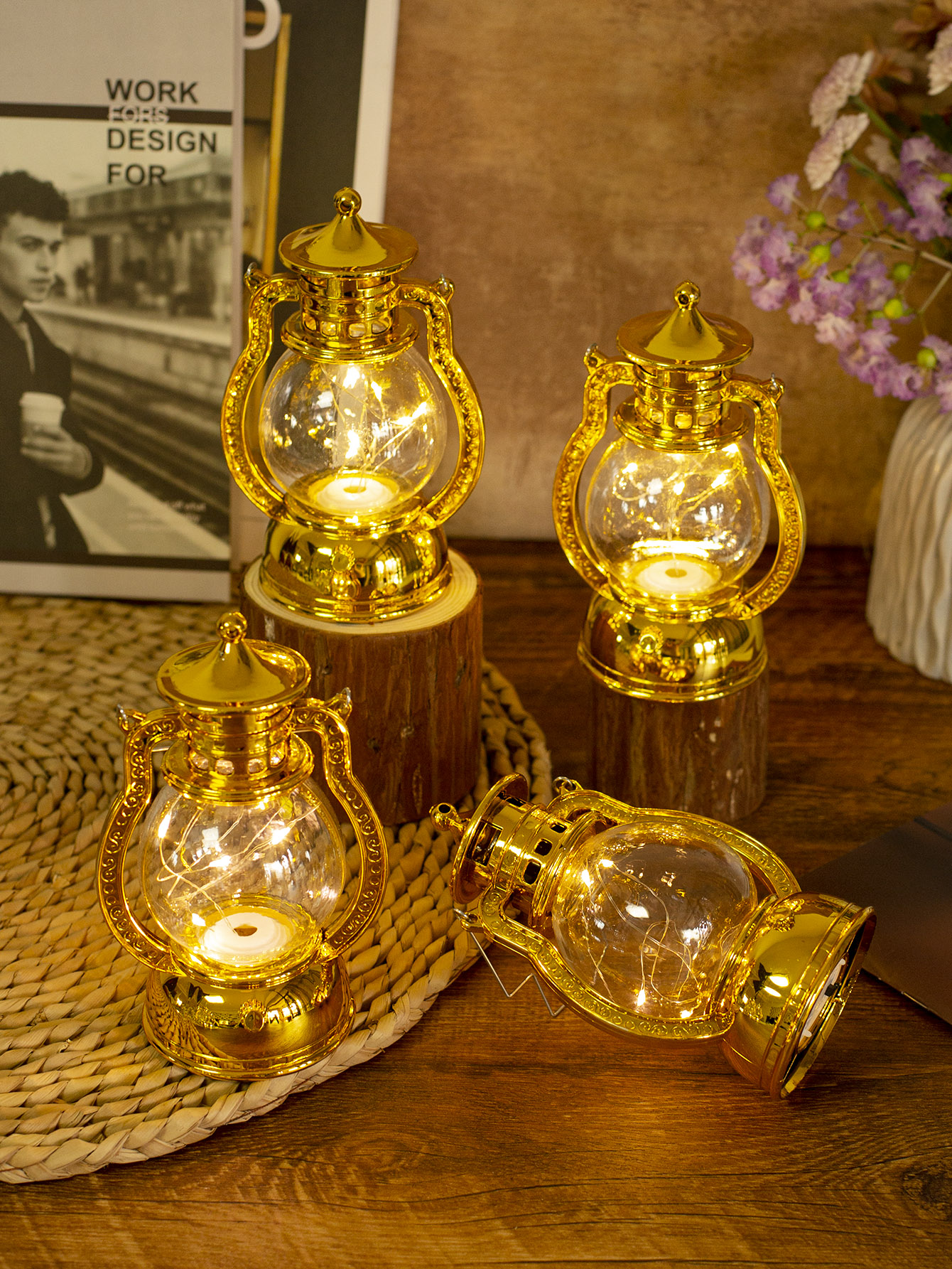 battery operated lanterns decorative