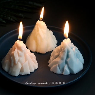 Lilin banjaran gunung berbentuk iceberg Lilin tumbuhan Lilin Lilin Aromaterapi