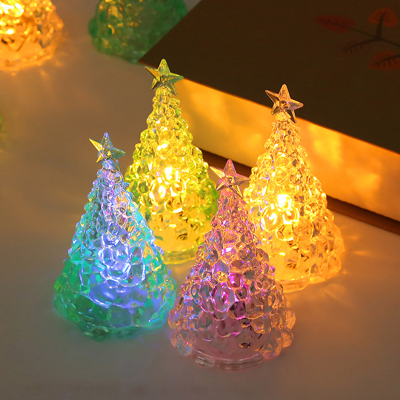 Supply Christmas Tree Night Light Battery Operated Candle Lights