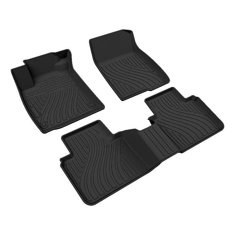 Tapetes de piso de carro 3D TPE para todos os climas para Honda Accord 2016-2024