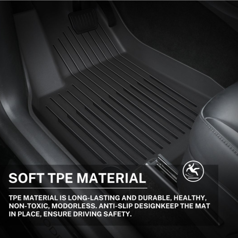 Supply All Weather 3D TPE Car Floor Mats For Volkswagen Atlas Wholesale