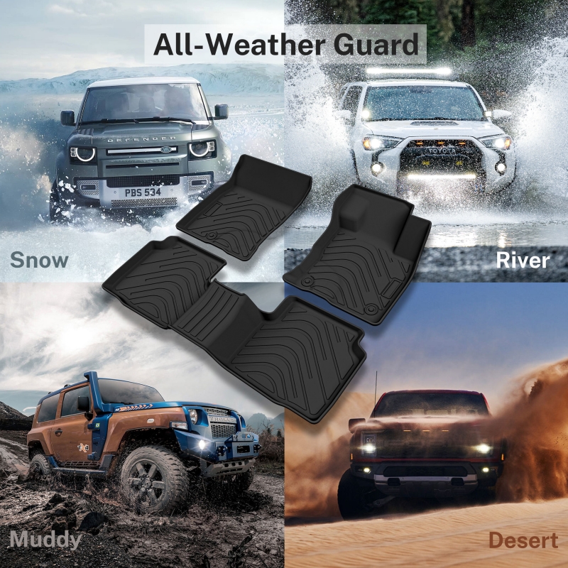 Supply All Weather 3D TPE Car Floor Mats For Mazda CX30 2023 Wholesale