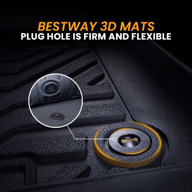 All Weather 3D TPE Car Floor Mats For Toyota Camry