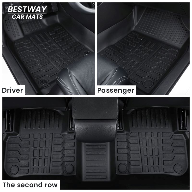 All Weather 3D TPE Car Floor Mats For Toyota Camry