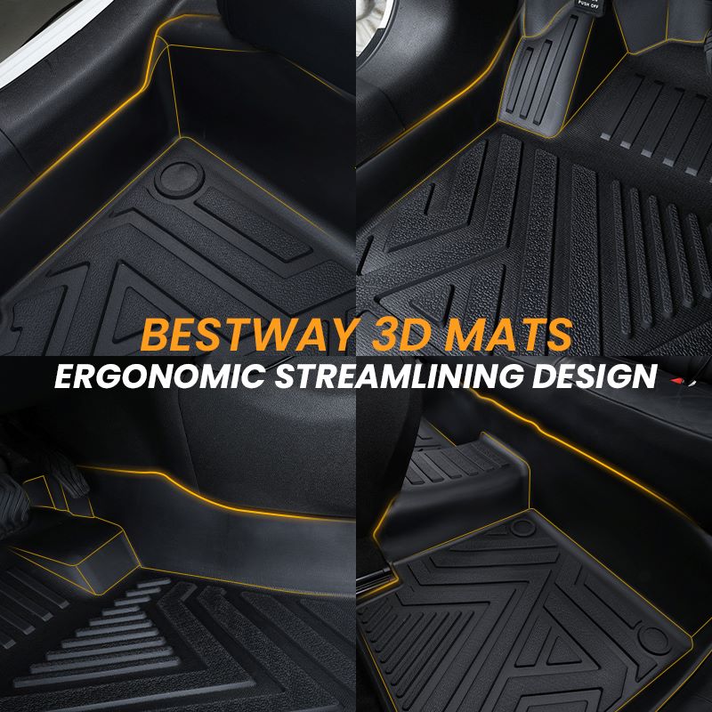 All Weather 3D TPE Car Floor Mats For Chevrolet Malibu