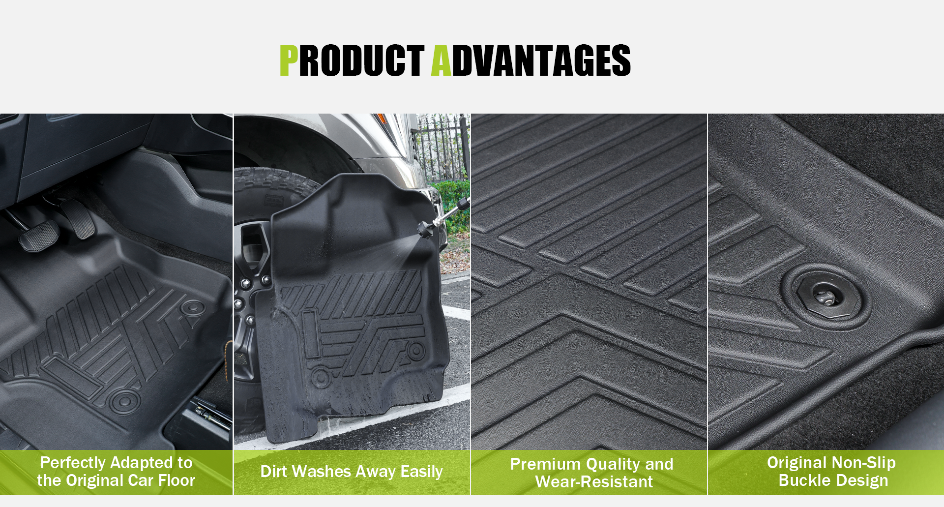3D TPE Car Mats For Rav4