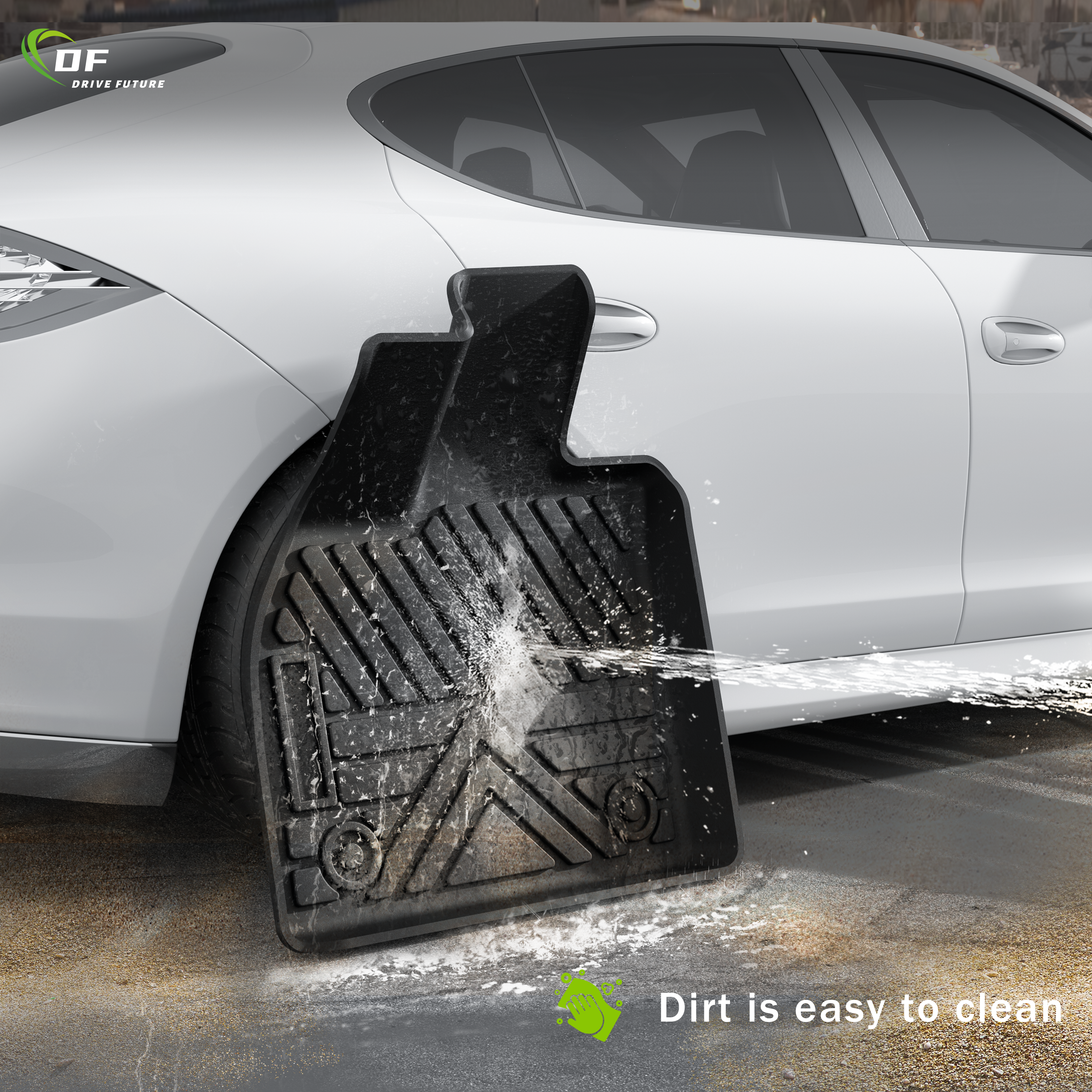 Vente de feu de haute qualité bonne résistance à la température nouveaux tapis de sol de voiture en TPE tapis de voiture pour TOYOTA BZ4X