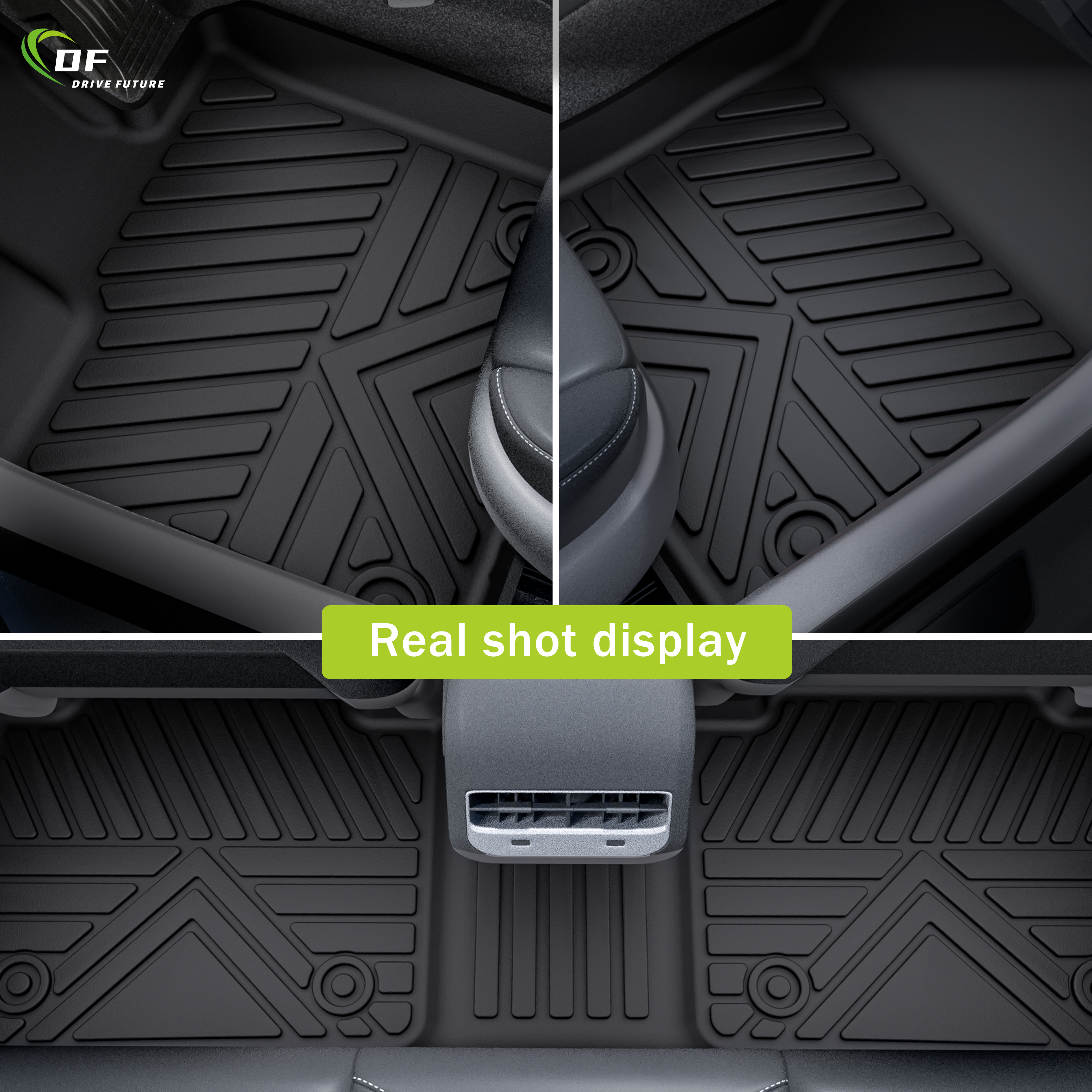 Vente de feu de haute qualité bonne résistance à la température nouveaux tapis de sol de voiture en TPE tapis de voiture pour TOYOTA BZ4X