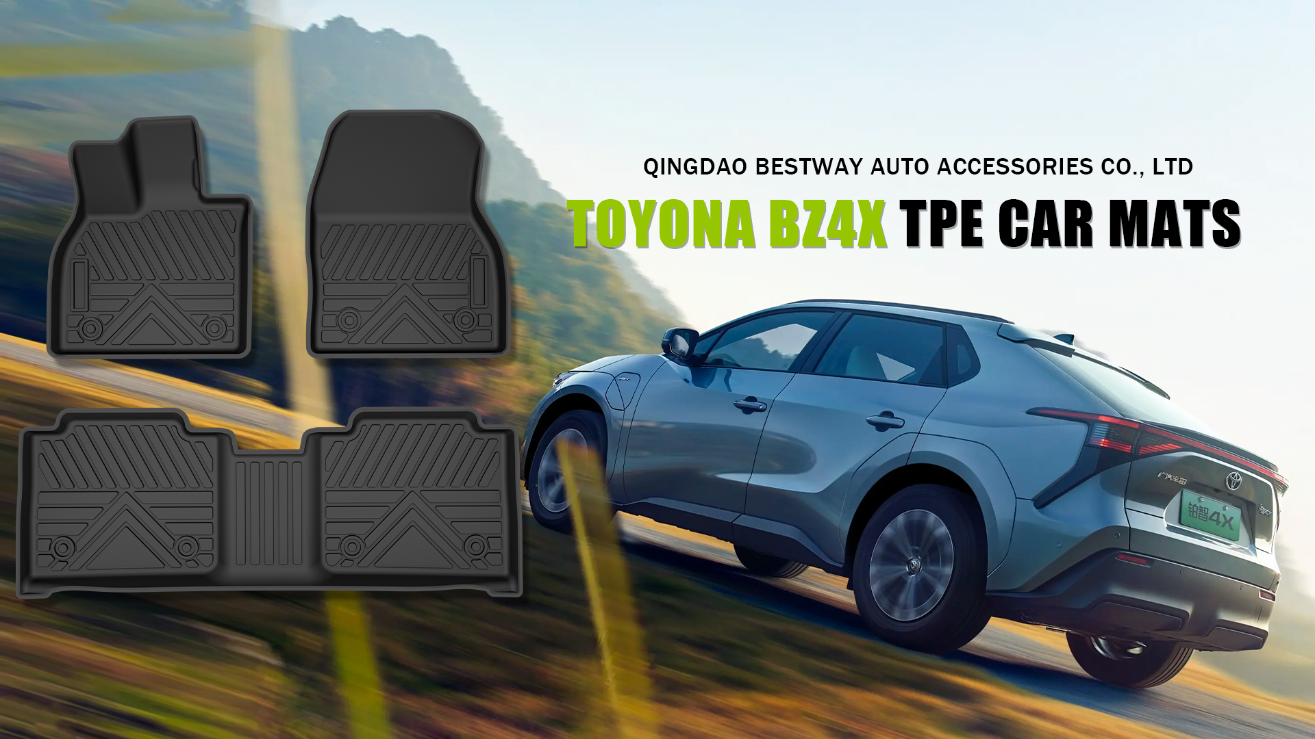 Car Floor Mats For Toyota bZ4X Car Floor Mats For Toyota bZ4X